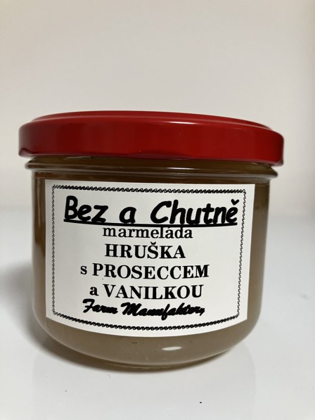 Hruška s proseccem a vanilkou