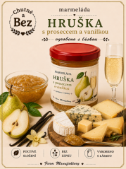 Hruška s proseccem a vanilkou