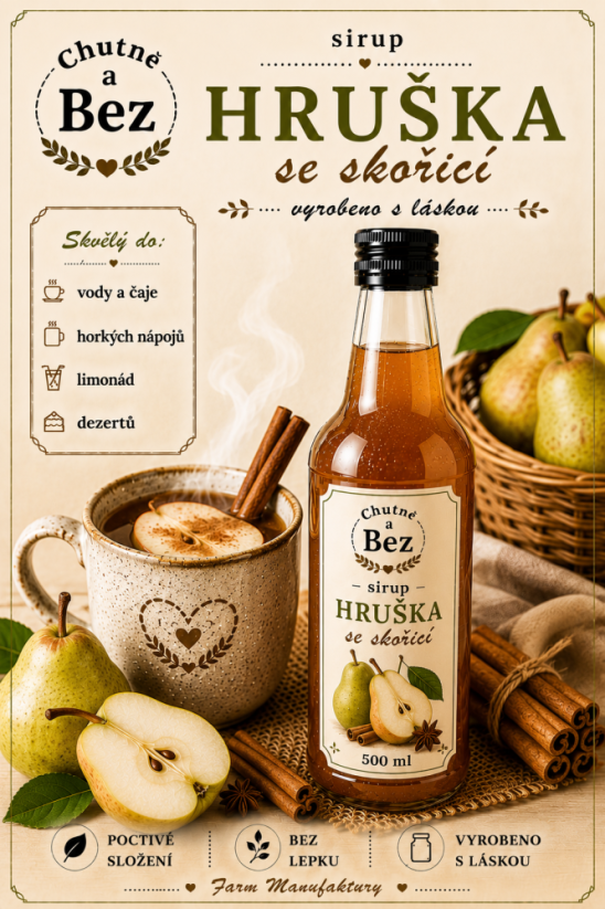 Hruška se skořicí